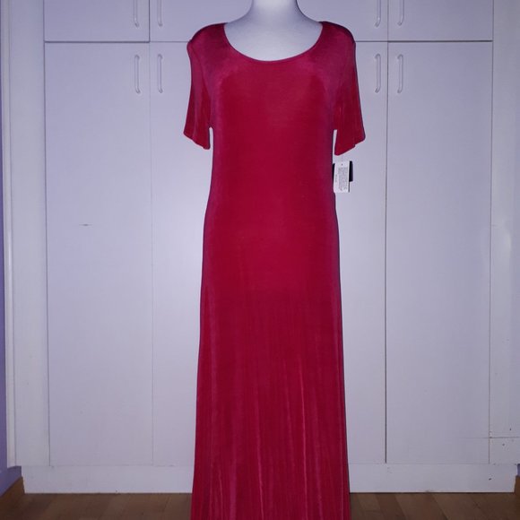 Fuschia Picadilly Maxi Dress - Picture 1 of 4